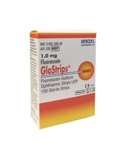 AMPO-5500 Flourescein Glostrips 1.0mg (100 Strips)
