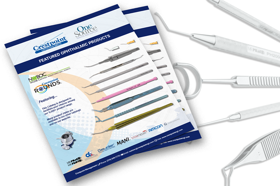 Crestpoint Catalog Featured Ophthalmic Products