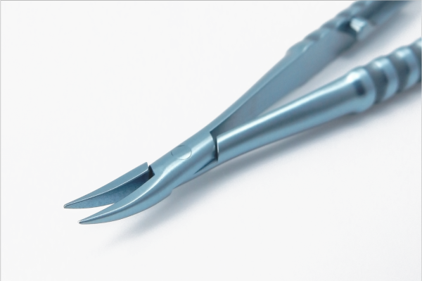 3-202 Castroviejo Needle Holder Curved Medium Locking 9mm