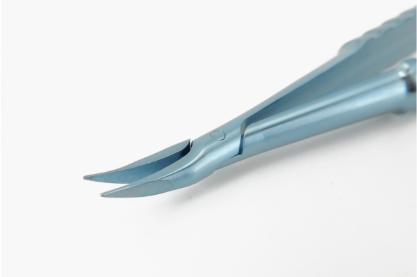 3-303 Barraquer Needle Holder Curved Delicate No Lock 9mm