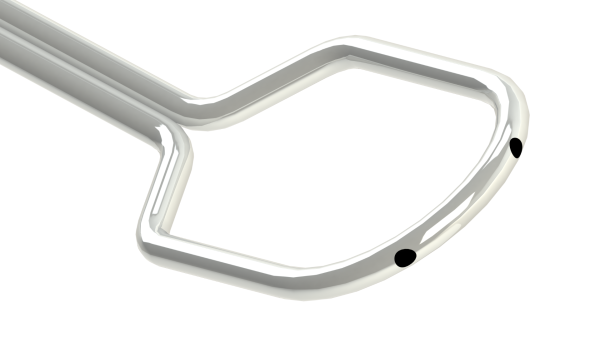 M4620 Nucleus Removal Irrigating Vectis Cannula 25ga 5mm Twin Ports