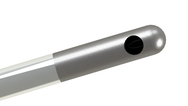M5520 Micro Etched Bimanual Aspiration Handpiece 21ga 0.4mm Side Port