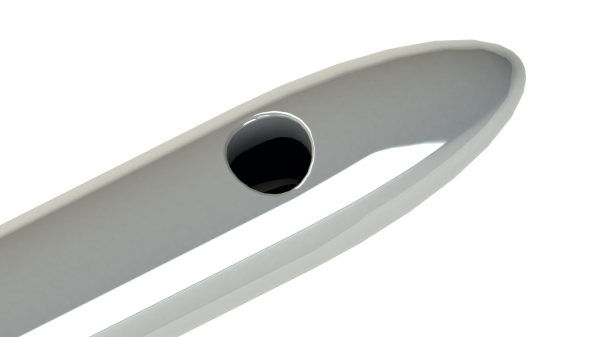 M9272 Lacrimal Cannula 23ga 0.3mm Side Port Tapered Tip