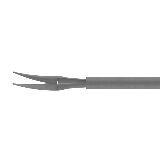 12-209-23DP Disposable Vitreoretinal Curved Scissors 23ga