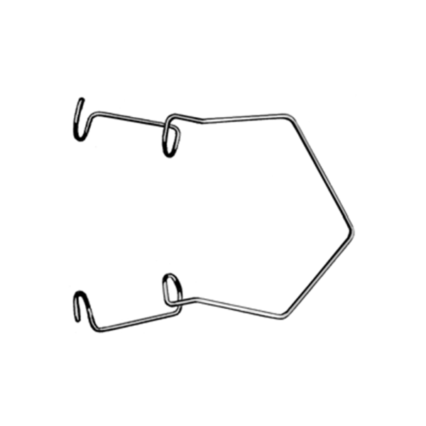 G17004 H.R. Koch Temporal Eye Speculum 14mm