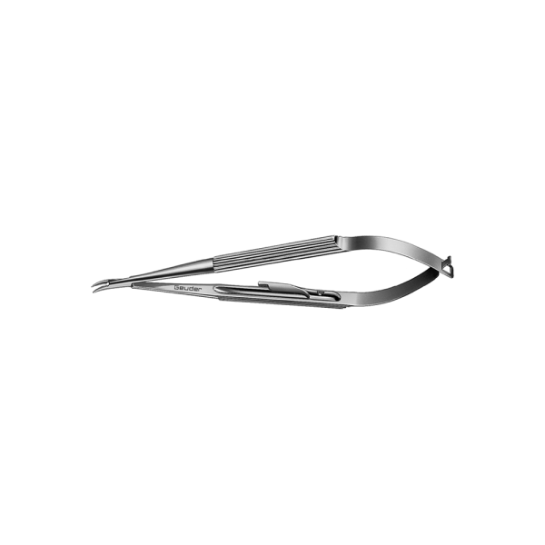 G17450 Jacobi Needle Holder Curved Extra Delicate No Lock 5mm