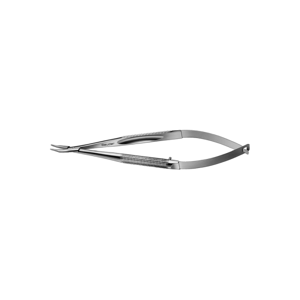 G17511 Barraquer Needle Holder Curved Delicate Locking 11mm