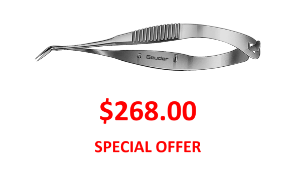 G19775 Vannas Capsulotomy Scissors