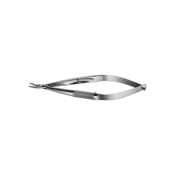 G32320 Barraquer Needle Holder Curved Standard No Lock 12mm