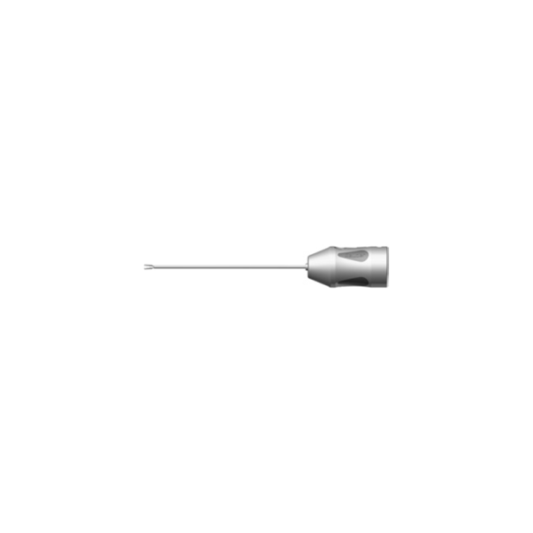G46343 Disposable Vitreous Forceps Crocodile UNO Colorline 23ga 0.3mm