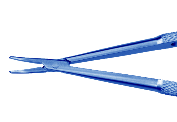 PH3102T Barraquer Needle Holder Curved Fine Delicate No Lock 10mm