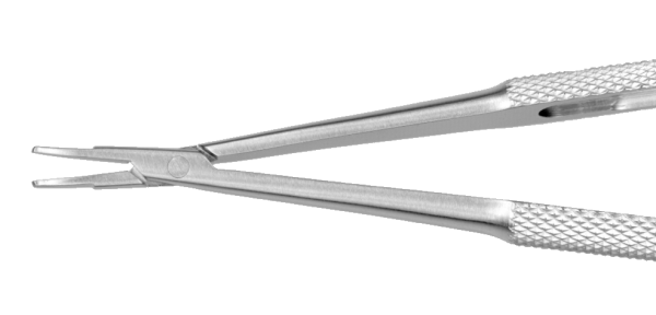 PH3107 Barraquer Needle Holder Curved Delicate No Lock 9mm