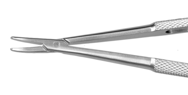 PH3111 Barraquer Needle Holder Curved Standard No Lock 10mm