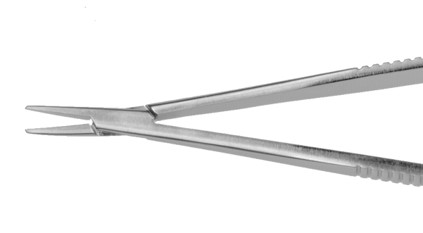 PH3115 Castroviejo Needle Holder Curved Delicate No Lock 9mm