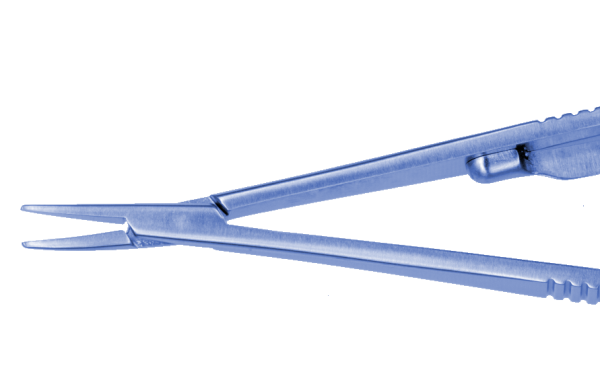 PH3117T Castroviejo Needle Holder Curved Delicate Locking 9mm