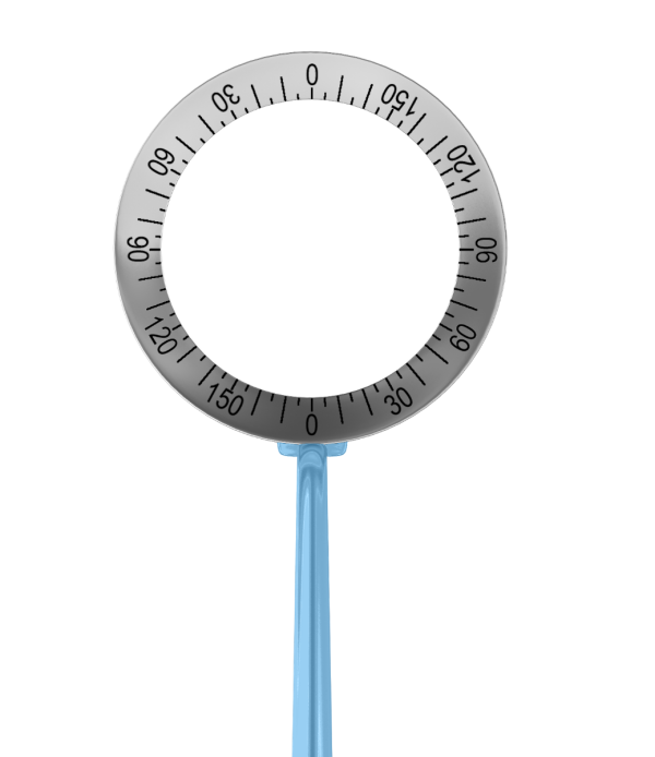 2-036T Degree Gauge with Beveled Face
