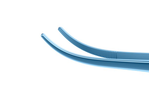 4-072T Dressing Forceps with Delicate Serrations 12mm