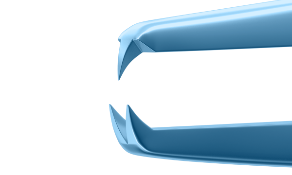 4-0822T Castroviejo Fixation Forceps 0.5mm
