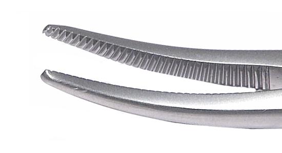 4-123S Halsted Hemostatic Forceps