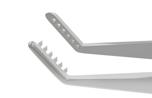 4-131S Jameson Muscle Forceps Right