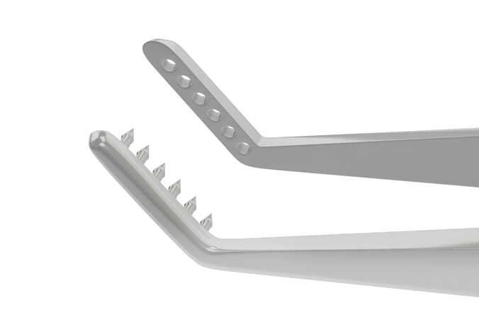 4-131S Jameson Muscle Forceps Right