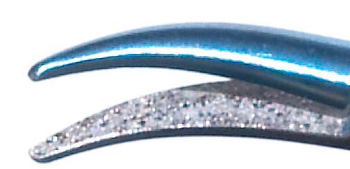 8-020T Barraquer Needle Holder Curved Fine Locking 12mm