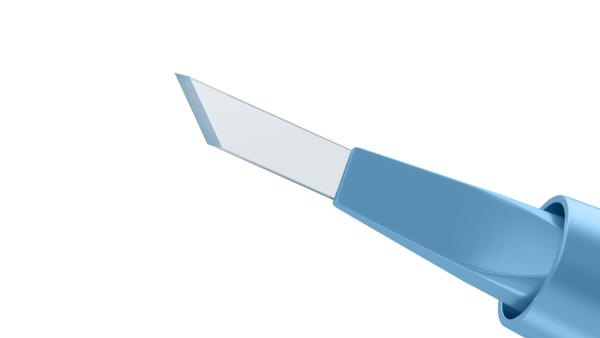 6-10/6-050 Side-Port Diamond Knife 45° Single-Edge Blade 1.0mm