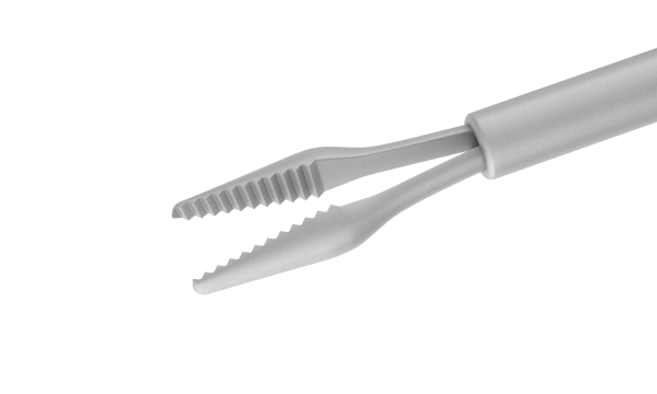 12-304-25H Gripping Forceps with Crocodile Platform 25 GA
