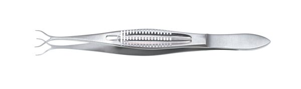 F-1480 Nordan-Aerosmith Corneal Fixation Forceps Locking 0.12mm