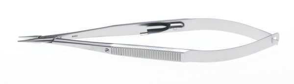 N-0161 Jaffe Needle Holder Curved Conical Locking