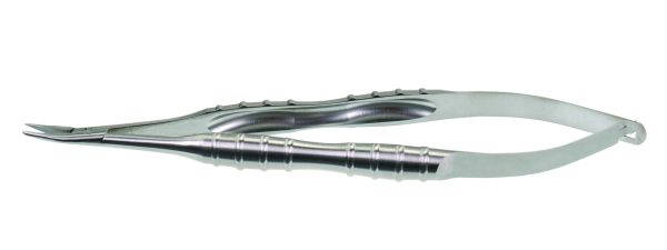 N-0830 Ergo Grip Barraquer Needle Holder Curved No Lock 10mm