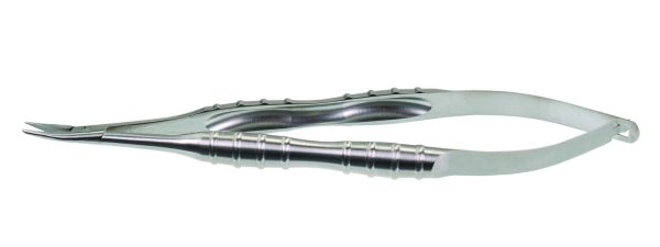 N-0890 Ergo Grip Barraquer Needle Holder Curved No Lock 10mm