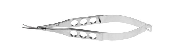 S-0030 Castroviejo Universal Corneal Scissors Curved Blunt 8mm