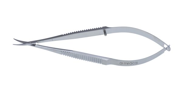 S-0160 Castroviejo Universal Corneal Scissors Curved Blunt 6mm