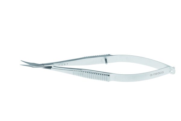 S-0200 McPherson-Westcott Conjunctival Scissors Curved Blunt 5mm