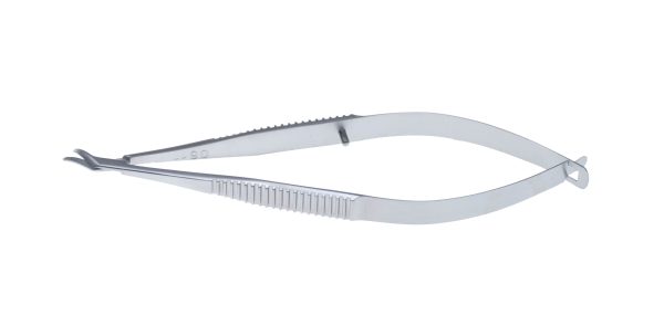 S-0410 Troutman-Katzin Corneal Transplant Scissors Curved Sharp Left 6mm