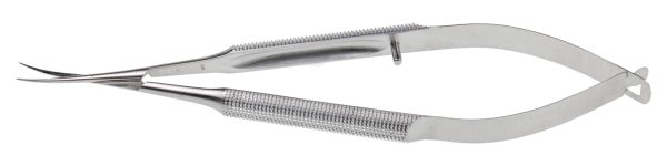 S-0416 Vannas Scissors Curved Blunt 6mm