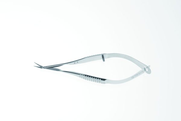 S-0490 Gills-Vannas Capsulotomy Scissors Angled Sharp 7mm