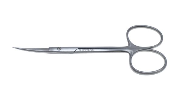 S-0620 Eye Scissors Curved Sharp 24mm