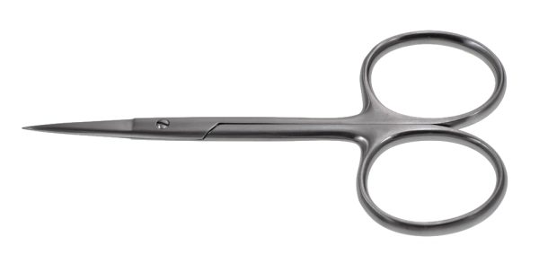 S-0631 Eye Scissors Straight Blunt 23.5mm