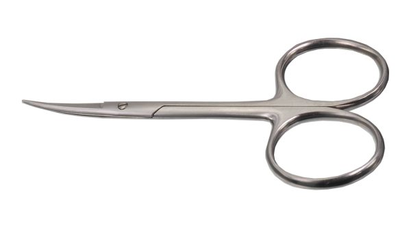 S-0641 Eye Scissors Curved Blunt 22.5mm