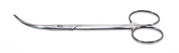 S-0760 Enucleation Scissors Curved Blunt 40.2mm