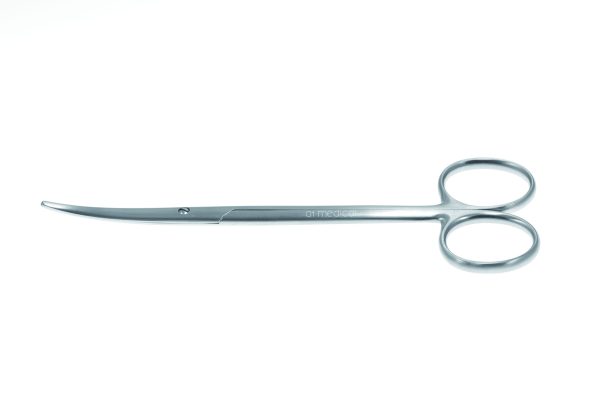 S-0780 Metzenbaum Scissors Curved Blunt 48mm